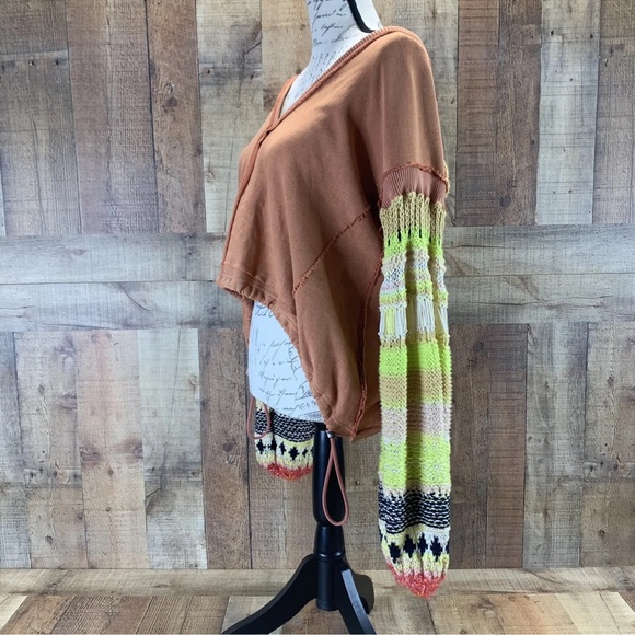 Free People Reminiscent Sweater In Terracotta Pullover Knit Crochet Boho
Size S - Picture 8 of 14
